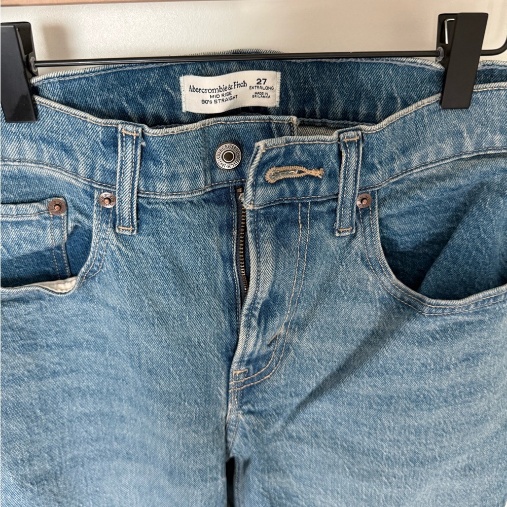 Abercrombie & Fitch 90s Midrise NWOT - Picture 4 of 5